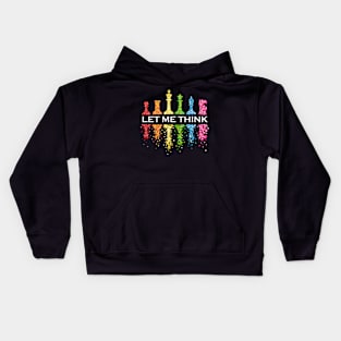 Chess Chess Tournament Chess Game LGBT Rainbow Kids Hoodie